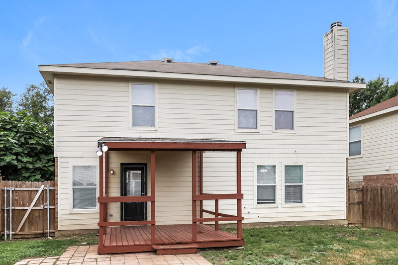 2,140/Mo, 4964 Creek Ridge Trl Fort Worth, TX 76179 Rear View