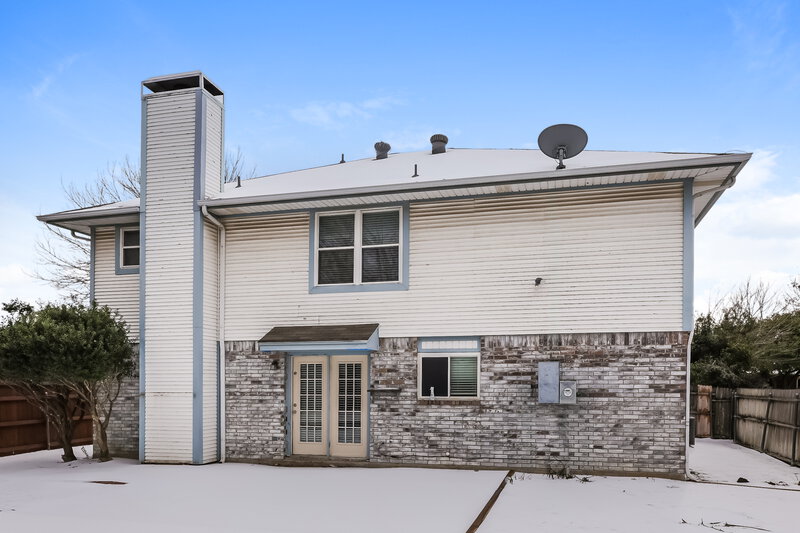 1,965/Mo, 5024 Flat Creek Dr Fort Worth, TX 76179 Rear View