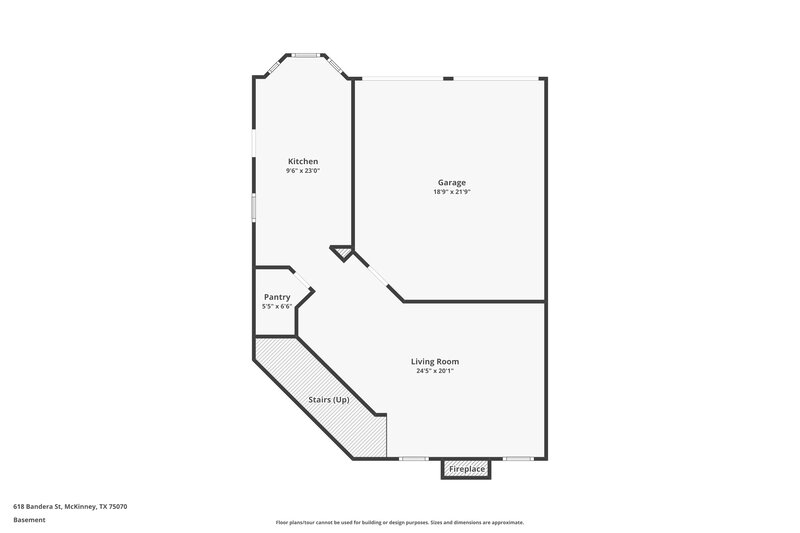 2,095/Mo, 618 Bandera St McKinney, TX 75070 Floorplan View