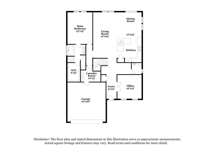 3,065/Mo, 515 Tunnel St Cedar Hill, TX 75104 Floor Plan View