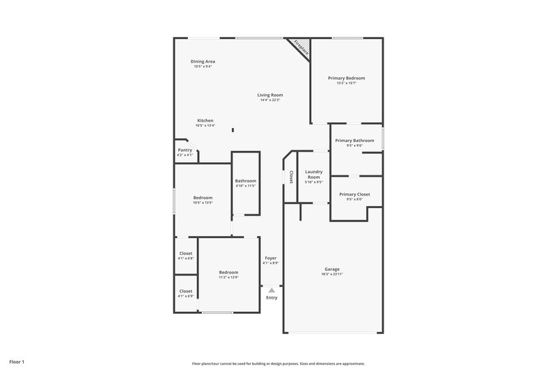 1,990/Mo, 310 Fisherman Trl Melissa, TX 75454 Floor Plan View