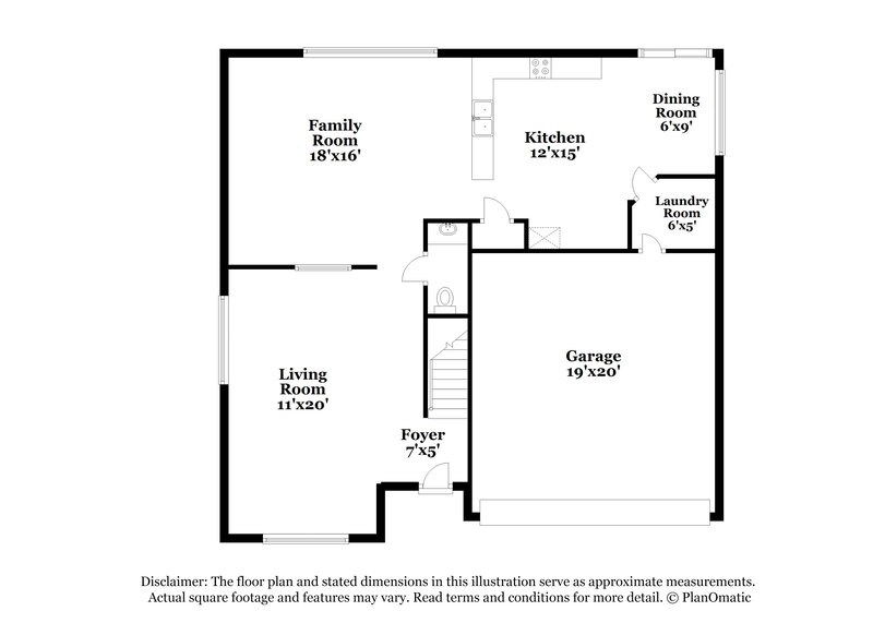 2,525/Mo, 6555 Portside Ridge Ln Dallas, TX 75249 Floor Plan View