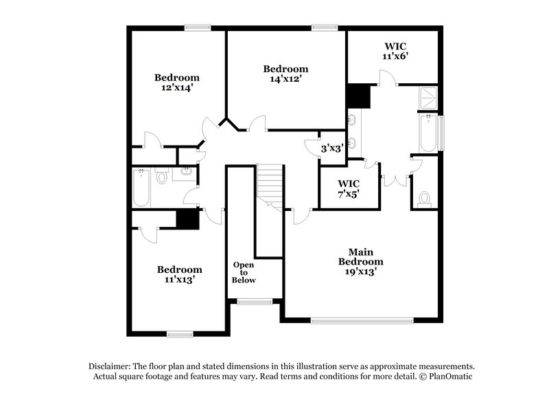 2,525/Mo, 6555 Portside Ridge Ln Dallas, TX 75249 Floor Plan View 2
