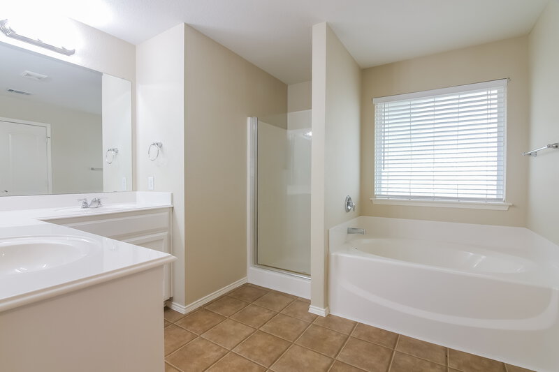2,565/Mo, 5408 Creek Hill Ln Fort Worth, TX 76179 Main Bathroom View