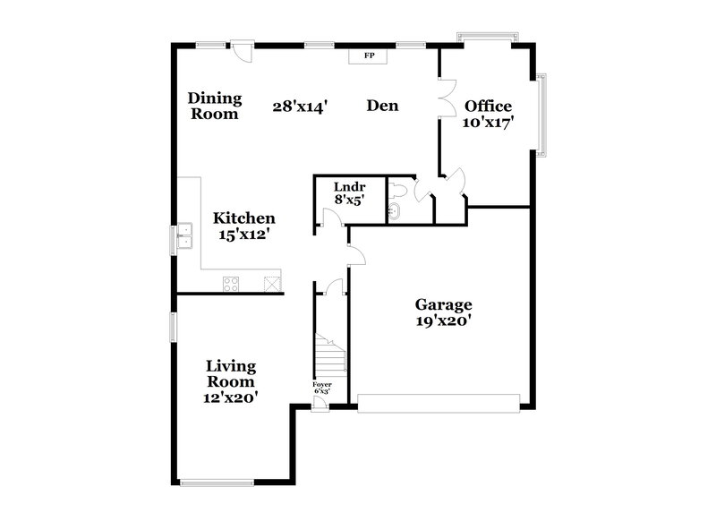 2,393/Mo, 9116 Nightingale Dr Fort Worth, TX 76123 Floor Plan View