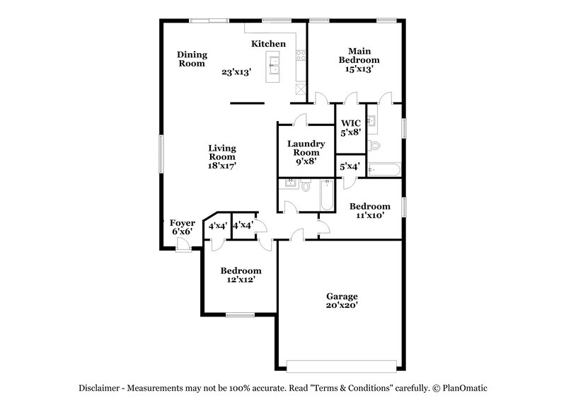 2,095/Mo, 348 Dakota Ridge Dr Fort Worth, TX 76134 Floor Plan View