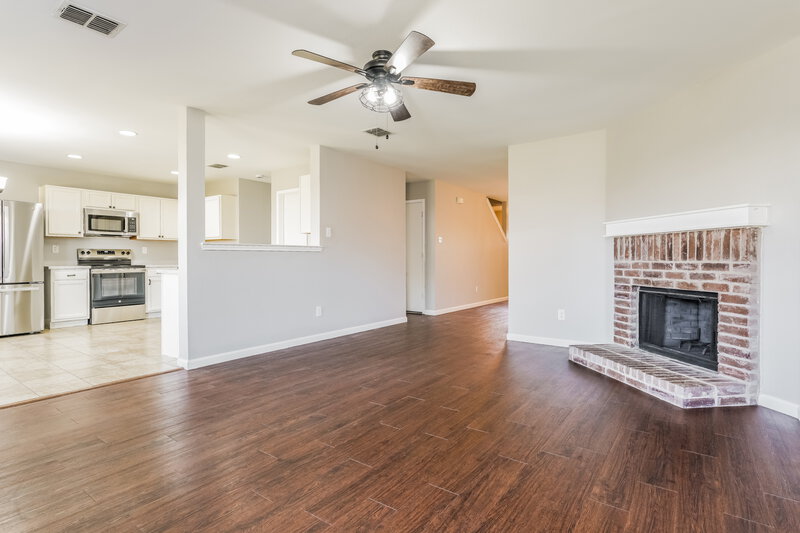 2,165/Mo, 1929 Foxfield Justin, TX 76247 Living Room View 2