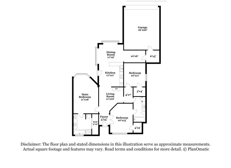 2,275/Mo, 2116 Amber Spgs Mesquite, TX 75181 Floor Plan View