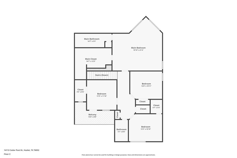 2,300/Mo, 14112 Cedar Post Dr Haslet, TX 76052 Floor Plan View 2