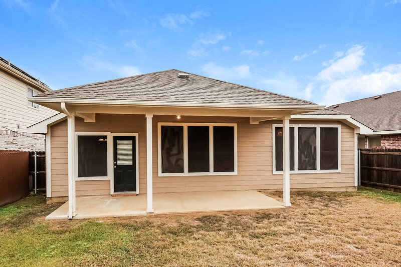 2,173/Mo, 7636 Hollow Forest Dr Fort Worth, TX 76123 Rear View