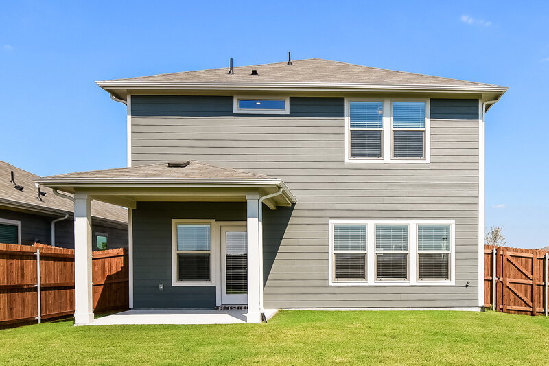 2,490/Mo, 975 Dayflower Ct Lavon, TX 75166 Rear View