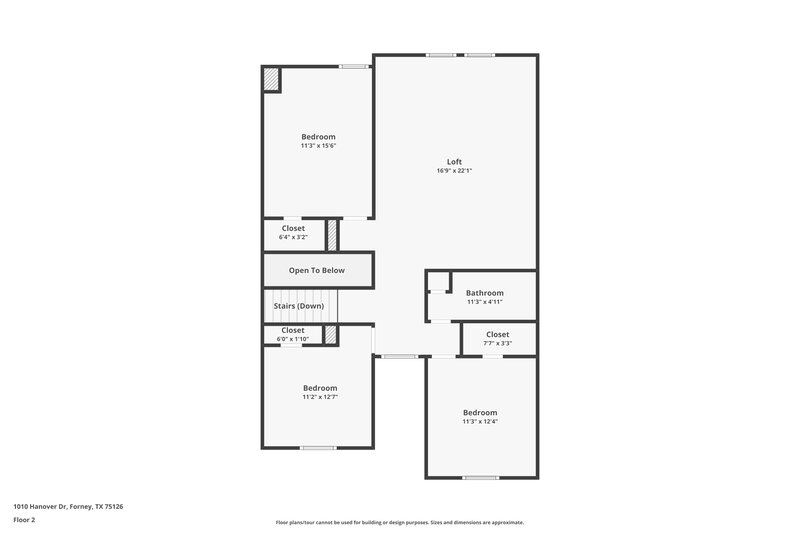 3,020/Mo, 1010 Hanover Dr Forney, TX 75126 Floor Plan View 2