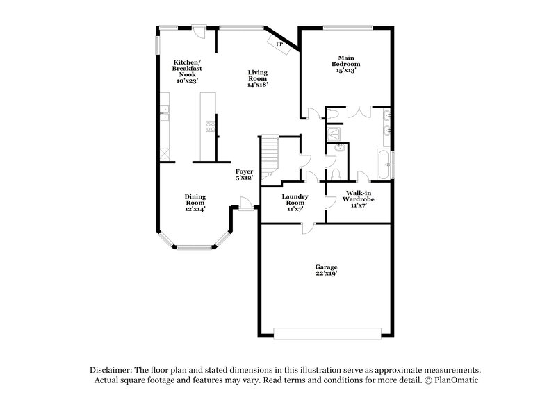 2,790/Mo, 8229 French Quarter Ln Fort Worth, TX 76123 Floor Plan View 2