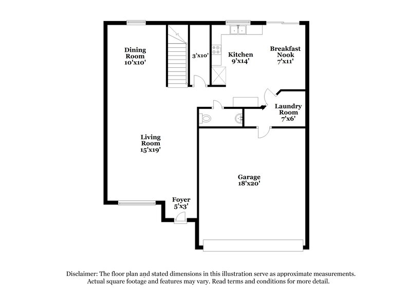 2,265/Mo, 1217 Maplewood Dr Crowley, TX 76036 Floor Plan View