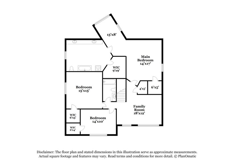 2,865/Mo, 3932 Grizzly Hills Cir Fort Worth, TX 76244 Floor Plan View 2
