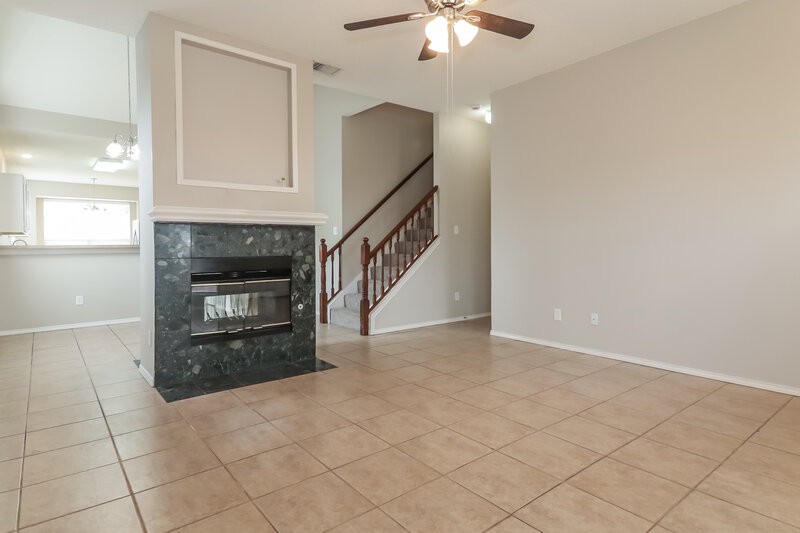 2,065/Mo, 1418 Post Oak Dr Rowlett, TX 75089 Living Room View 2