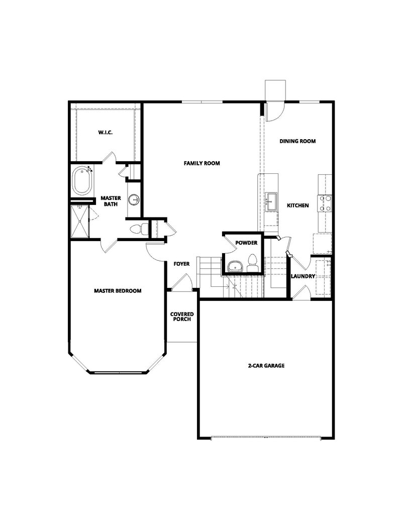2,519/Mo, 1549 Woodwinds Dr Fort Worth, TX 76140 Floorplan View