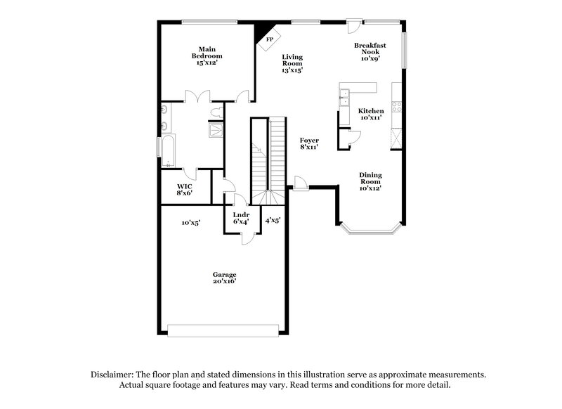 2,560/Mo, 3404 Roddy Dr Fort Worth, TX 76123 Floor Plan View