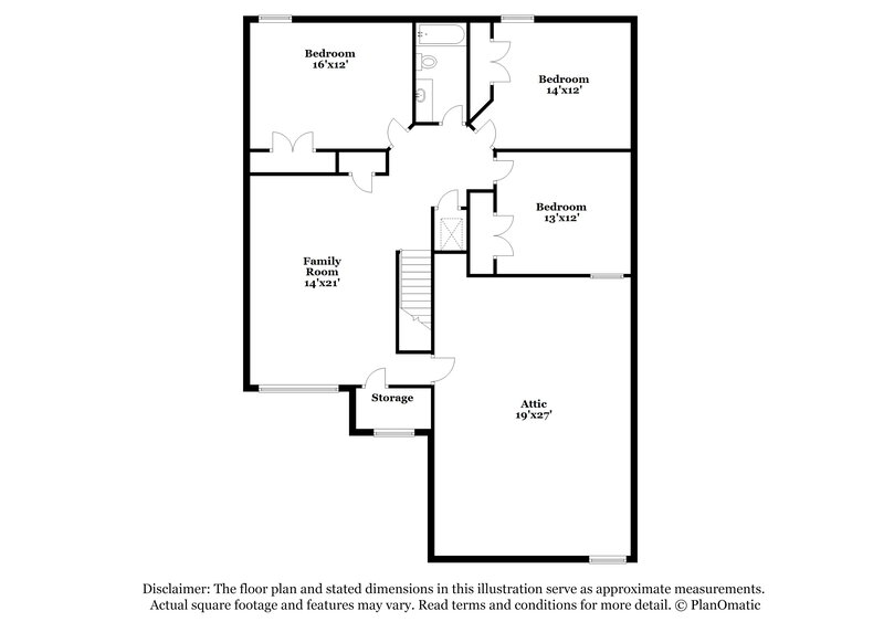 2,770/Mo, 1010 Mazourka Dr Arlington, TX 76001 Floor Plan View 2