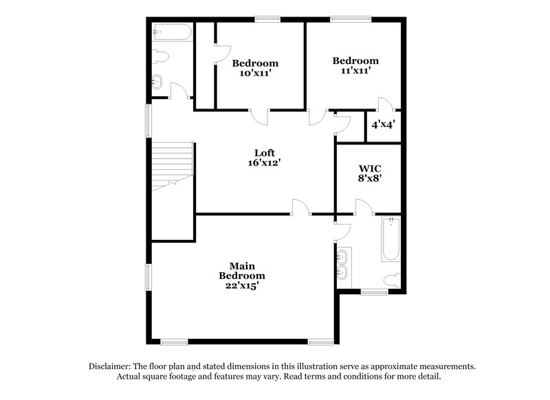 1,995/Mo, 205 Crescent Ridge Dr Fort Worth, TX 76140 Floorplan View 2