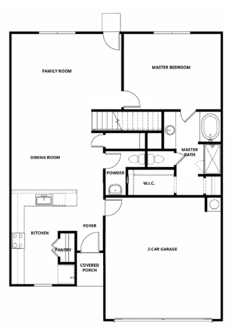 2,645/Mo, 1309 Tilton Dr Fort Worth, TX 76140 Floorplan View