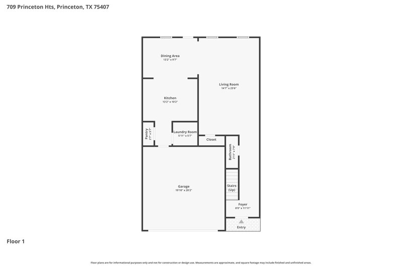 2,160/Mo, 709 Princeton Heights Blvd Princeton, TX 75407 Floor Plan View 2