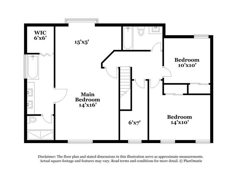 2,630/Mo, 3301 Wilmington Dr Grand Prairie, TX 75052 Floor Plan View 2