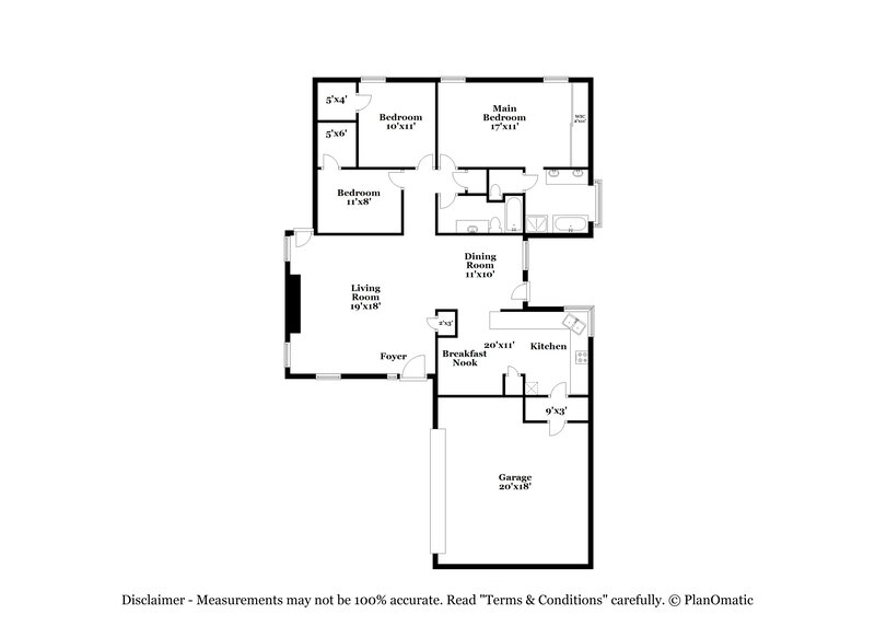 2,265/Mo, 4130 Briar Hill Dr Grand Prairie, TX 75052 Floor Plan View