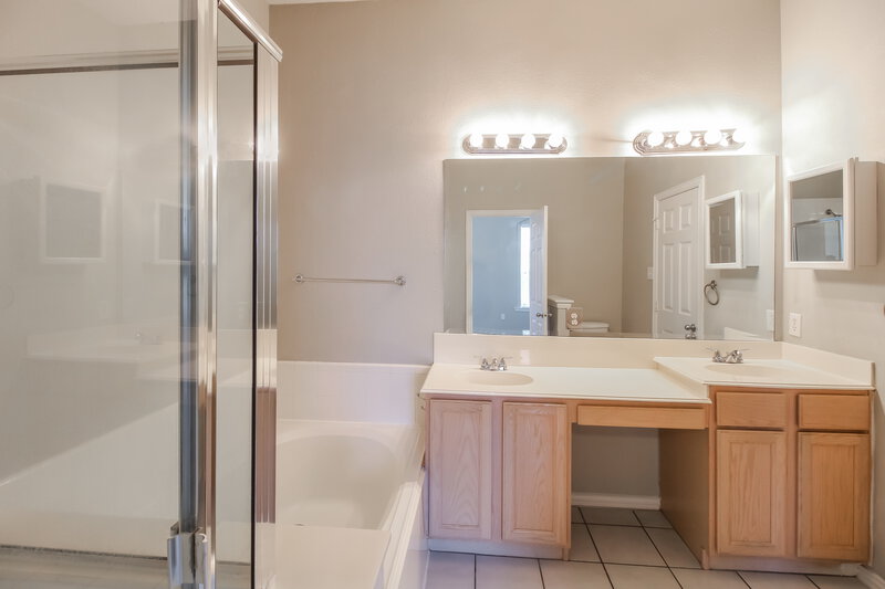 2,620/Mo, 828 Pinnacle Cir Lewisville, TX 75077 Main Bathroom View