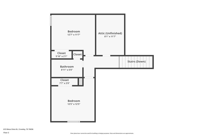 2,470/Mo, 613 Mesa Vista Dr Crowley, TX 76036 Floor Plan View 2