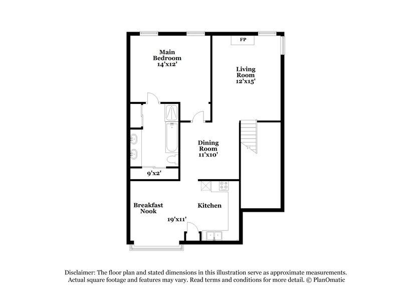 2,115/Mo, 1345 Jasmine Dr Lewisville, TX 75077 Floor Plan View