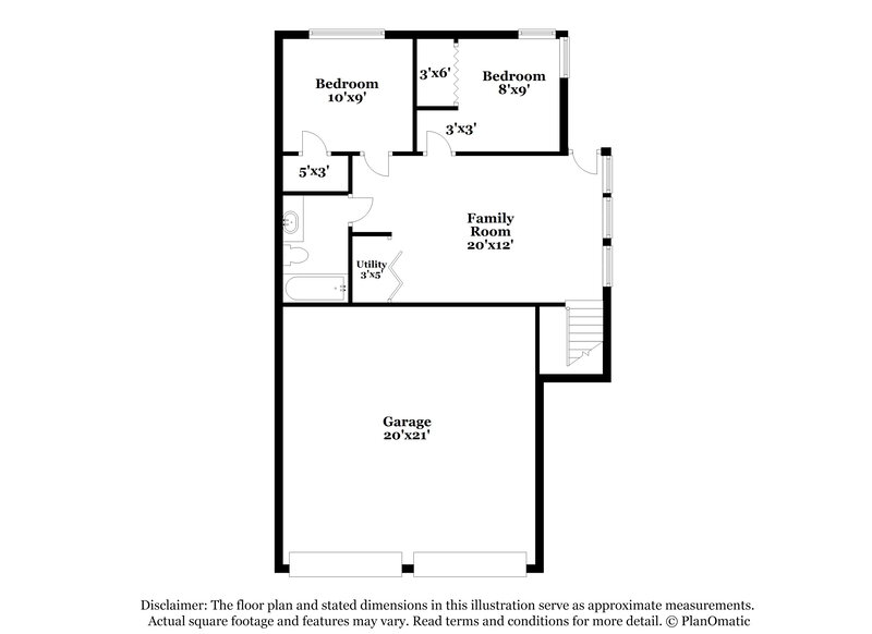 2,115/Mo, 1345 Jasmine Dr Lewisville, TX 75077 Floor Plan View 3