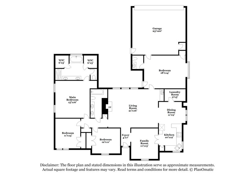 2,675/Mo, 3301 N Spring Dr Richardson, TX 75082 Floor Plan View