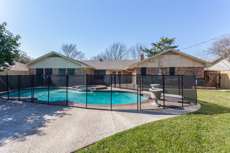 3,070/Mo, 3105 Sonora Trl Fort Worth, TX 76116 Rear View