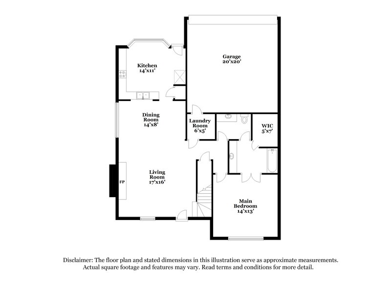 2,450/Mo, 421 Lookout Mountain Trl Mesquite, TX 75149 Floor Plan View