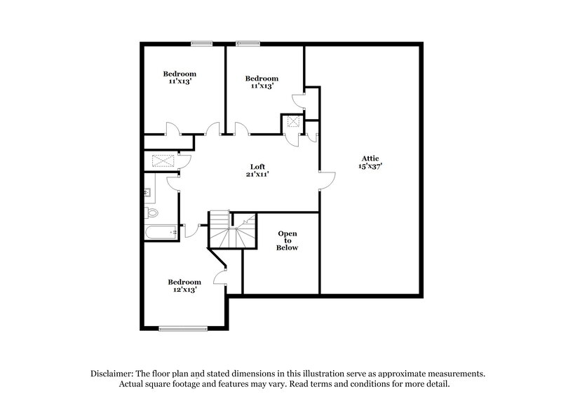 2,420/Mo, 8416 Prairie Rose Ln Fort Worth, TX 76123 Floor Plan View 2