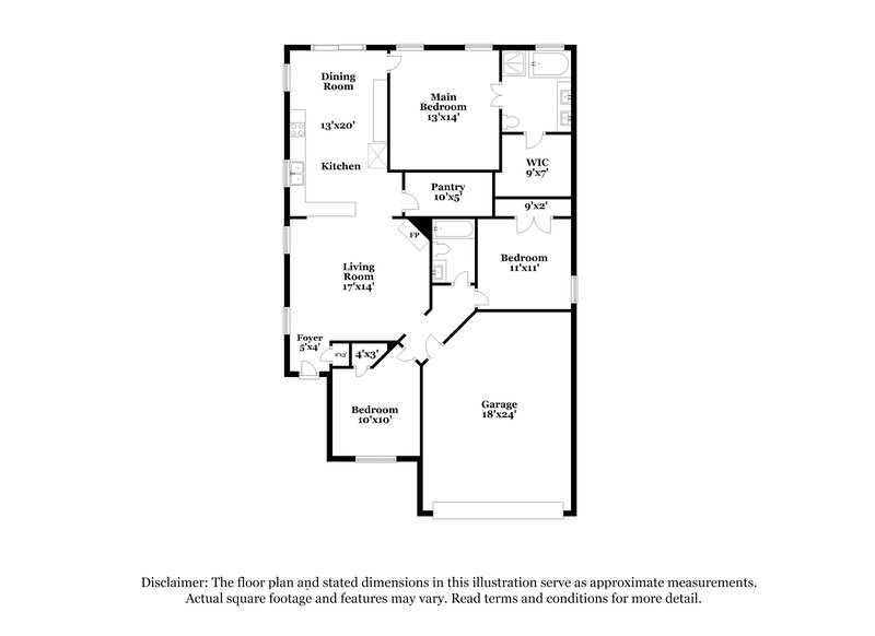 2,075/Mo, 14324 Snaffle Bit Trl Haslet, TX 76052 Floor Plan View