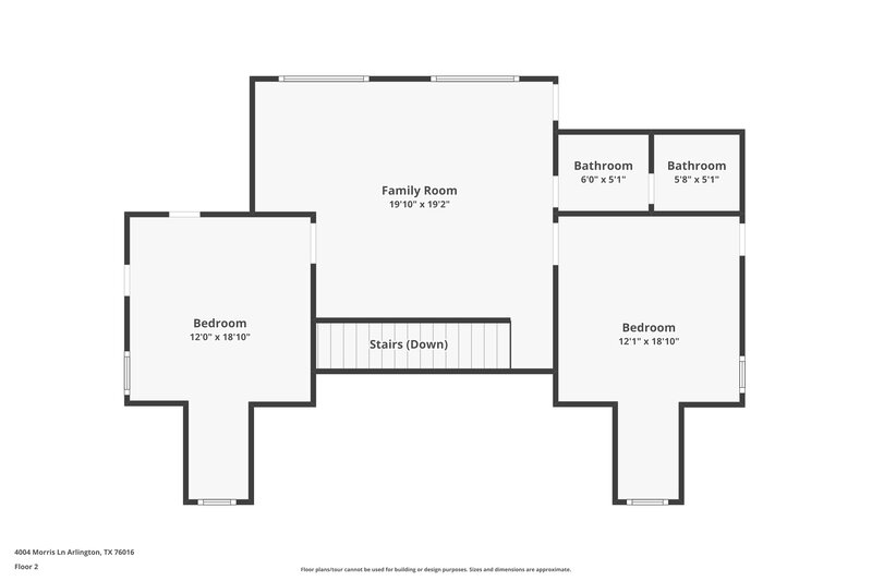 2,705/Mo, 4004 Morris Ln Arlington, TX 76016 Floor Plan View 2