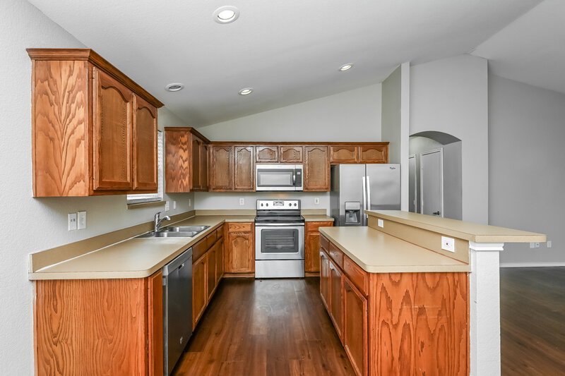 1,955/Mo, 1144 Browntop St Crowley, TX 76036 Kitchen View 2