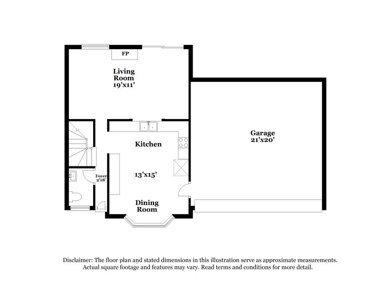2,455/Mo, 6001 Farmingdale Dr Arlington, TX 76001 Floor Plan View