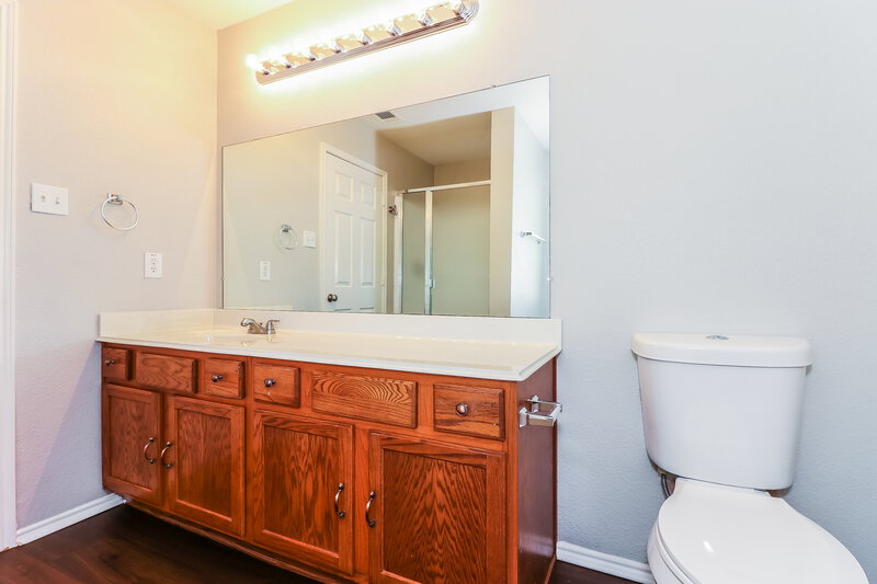 2,460/Mo, 7209 Lindentree Ln Fort Worth, TX 76137 Master Bathroom View