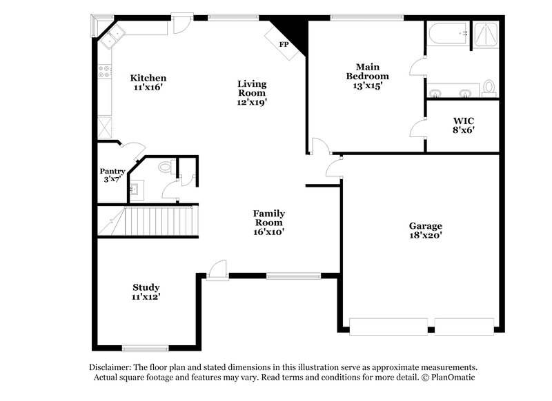 2,375/Mo, 1215 Singletree Ct Forney, TX 75126 Floor Plan View