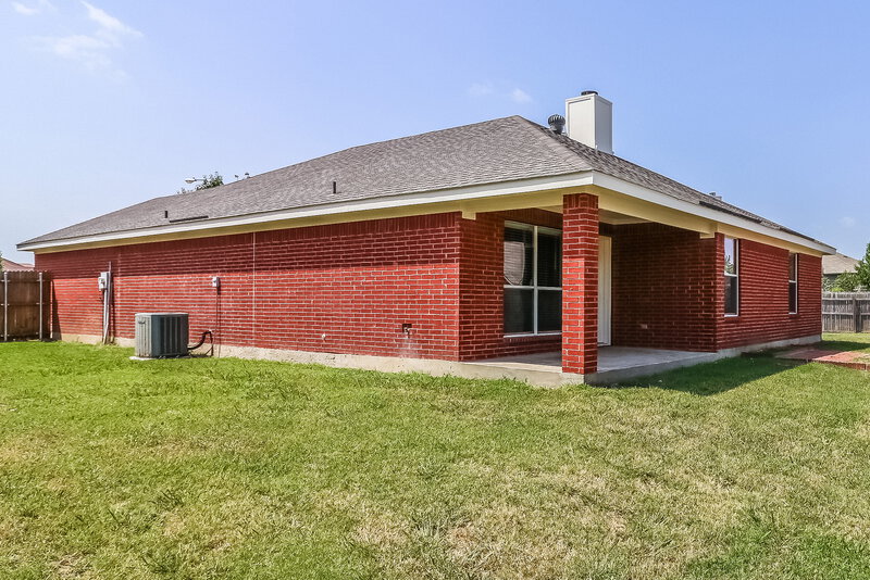 2,310/Mo, 3940 Silver Springs Dr Fort Worth, TX 76123 Rear View