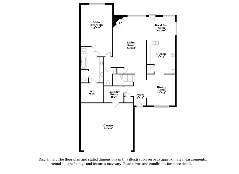 2,595/Mo, 6216 Melanie Dr Fort Worth, TX 76131 Floorplan View