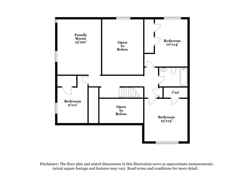 2,595/Mo, 6216 Melanie Dr Fort Worth, TX 76131 Floorplan View 2