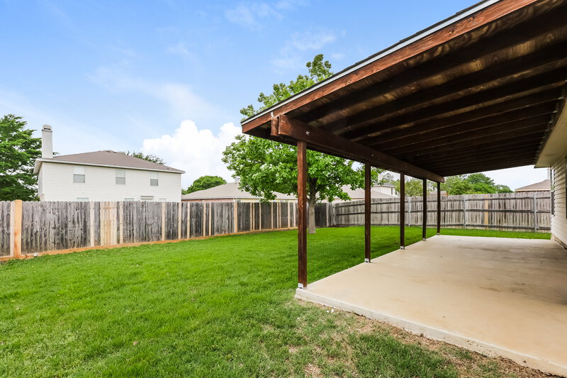 2,260/Mo, 8412 Seven Oaks Ln Denton, TX 76210 Rear View