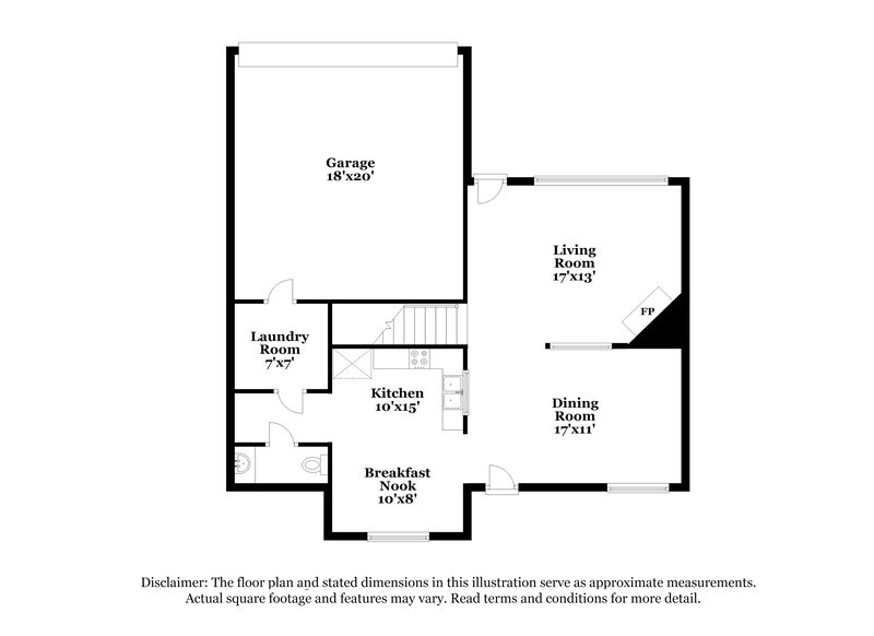 2,375/Mo, 1772 Sierra Trl Lancaster, TX 75146 Floor Plan View
