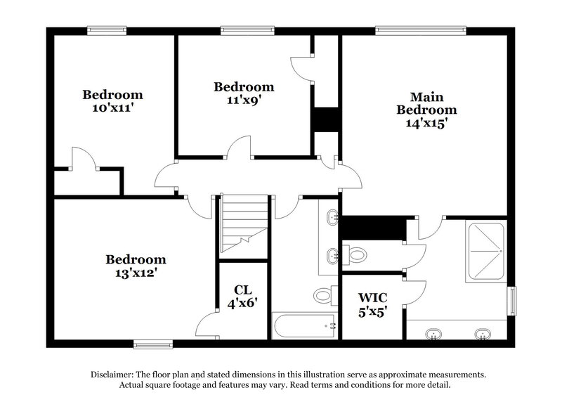 2,320/Mo, 930 Danforth Pl Arlington, TX 76017 Floor Plan View 2