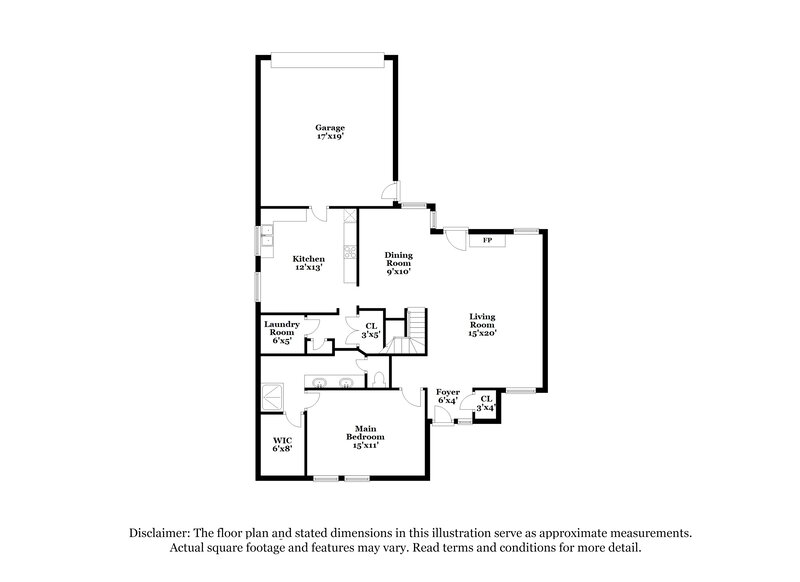 1,975/Mo, 401 Longshadow Ln Mesquite, TX 75149 Floor Plan View