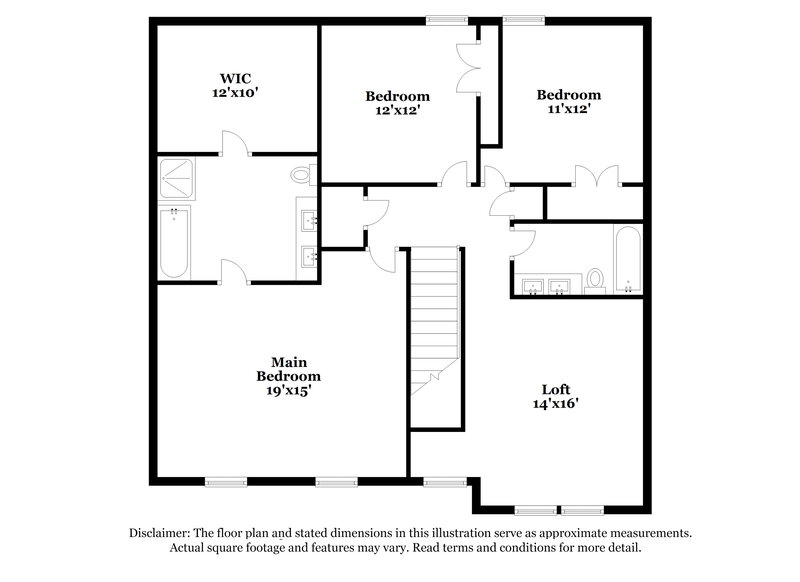 2,195/Mo, 1936 Shasta View Dr Justin, TX 76247 Floor Plan View 2